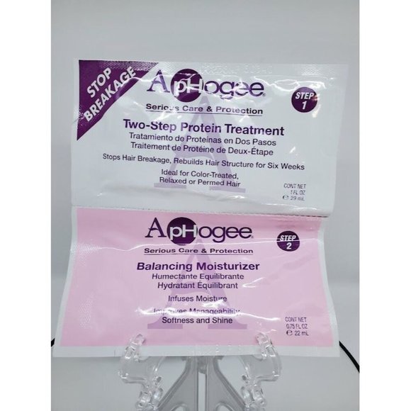 Aphogee Serious Care & Protection 2-Step Protein Treatment & Balance Moisturizer - Picture 1 of 2